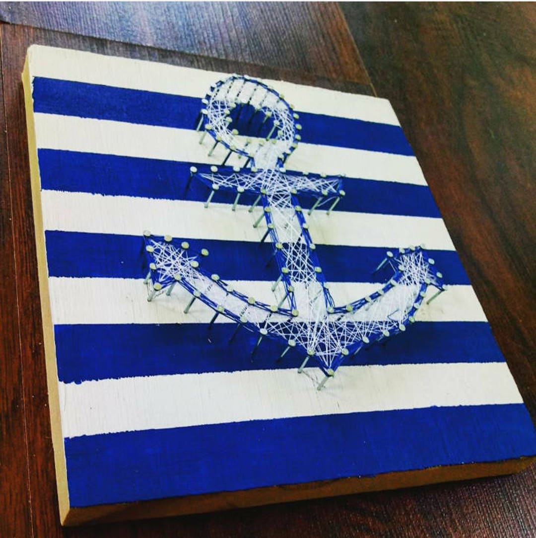 Anchor, String Art - Etsy