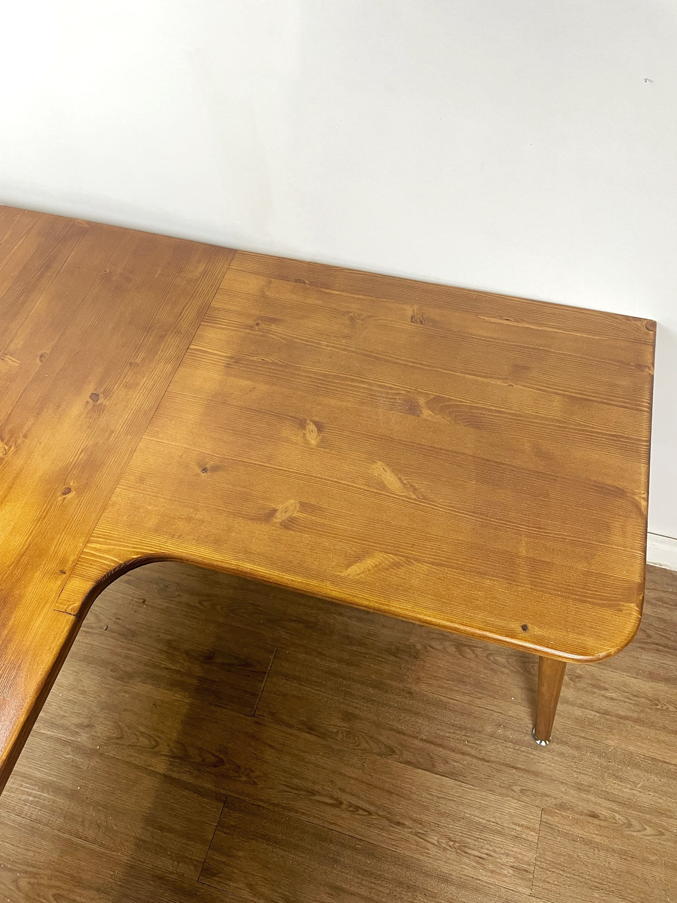Amazon.com - Modern Wrought Iron Solid Wood Table, 120-280CM