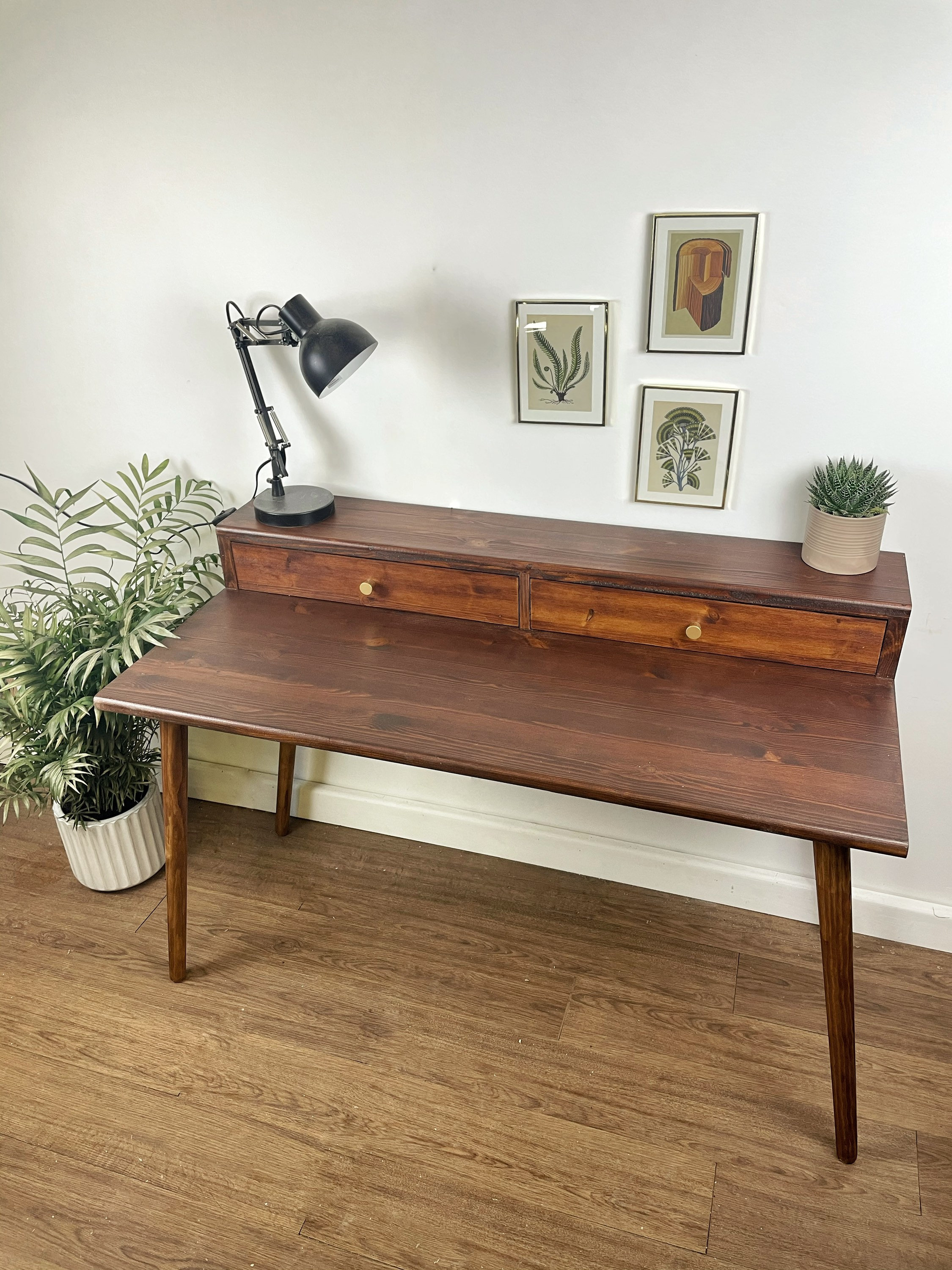 Coiffeuse/Bureau En Bois