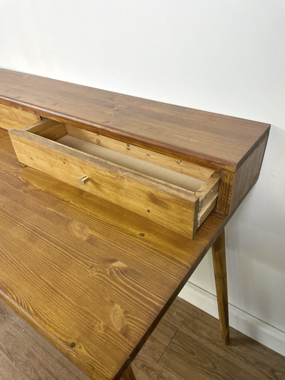 Bespoke Handmade Wooden Dressing Table / Desk. 120 X 60cm Etsy UK