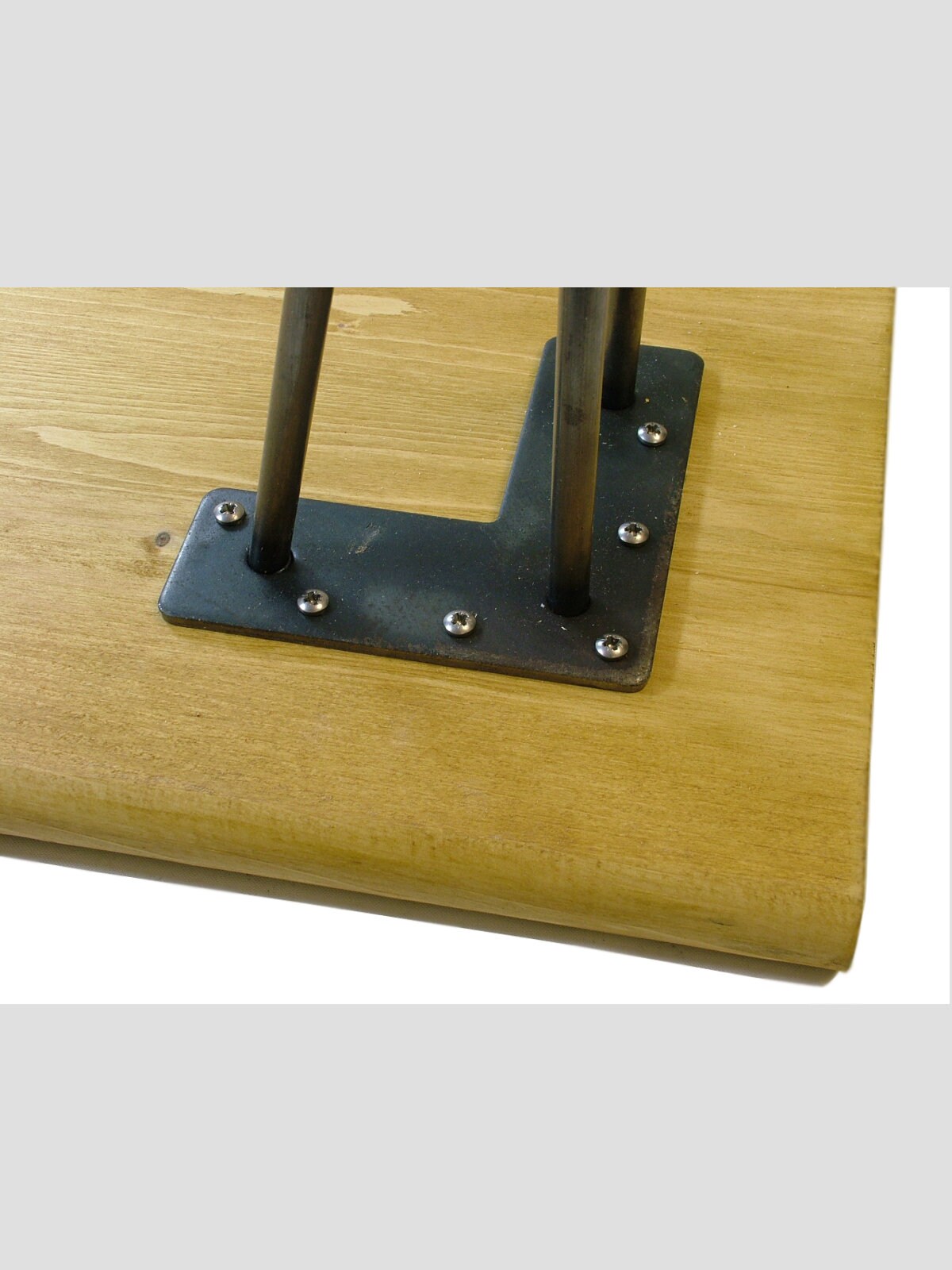 Bespoke Handmade Hipster Wooden X Legs Dark Waxed Table Desk. Etsy