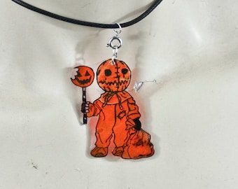 Sam trick r treat charm necklace