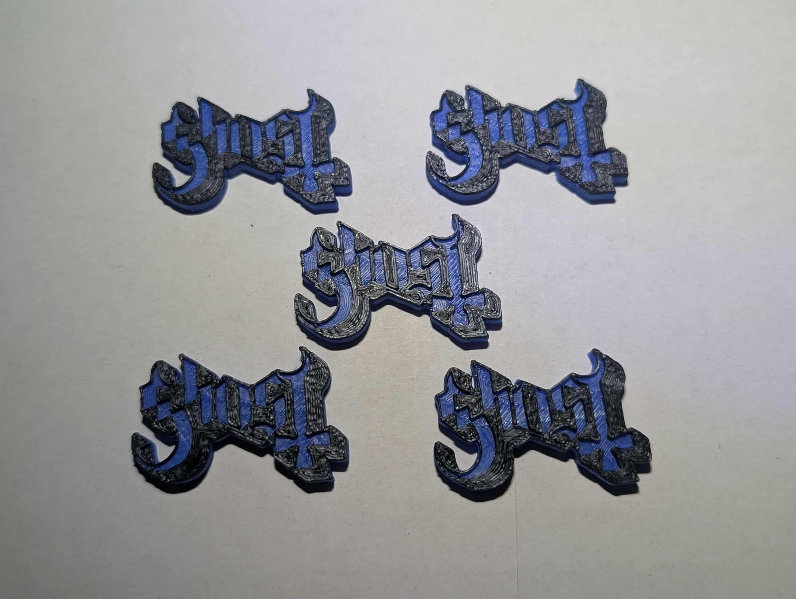 Multicolor 3D Printed Ghost Ritual Friendship Bracelet Beads - Etsy