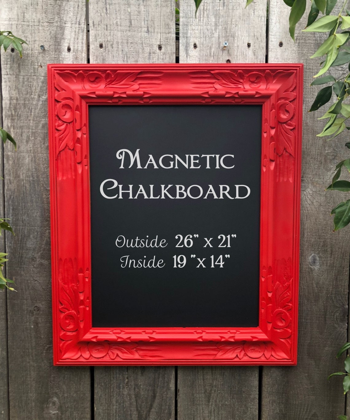 Peel and Stick Magnetic Chalkboard, Magnetic Blackboard Wallpaper