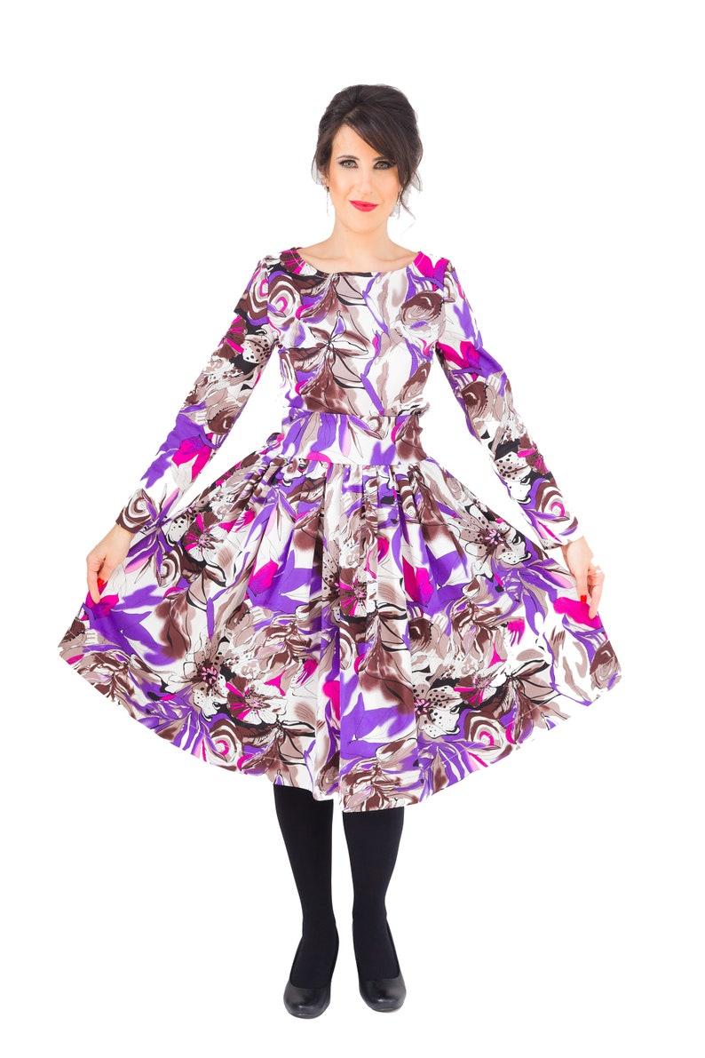 Country Purple Dress
