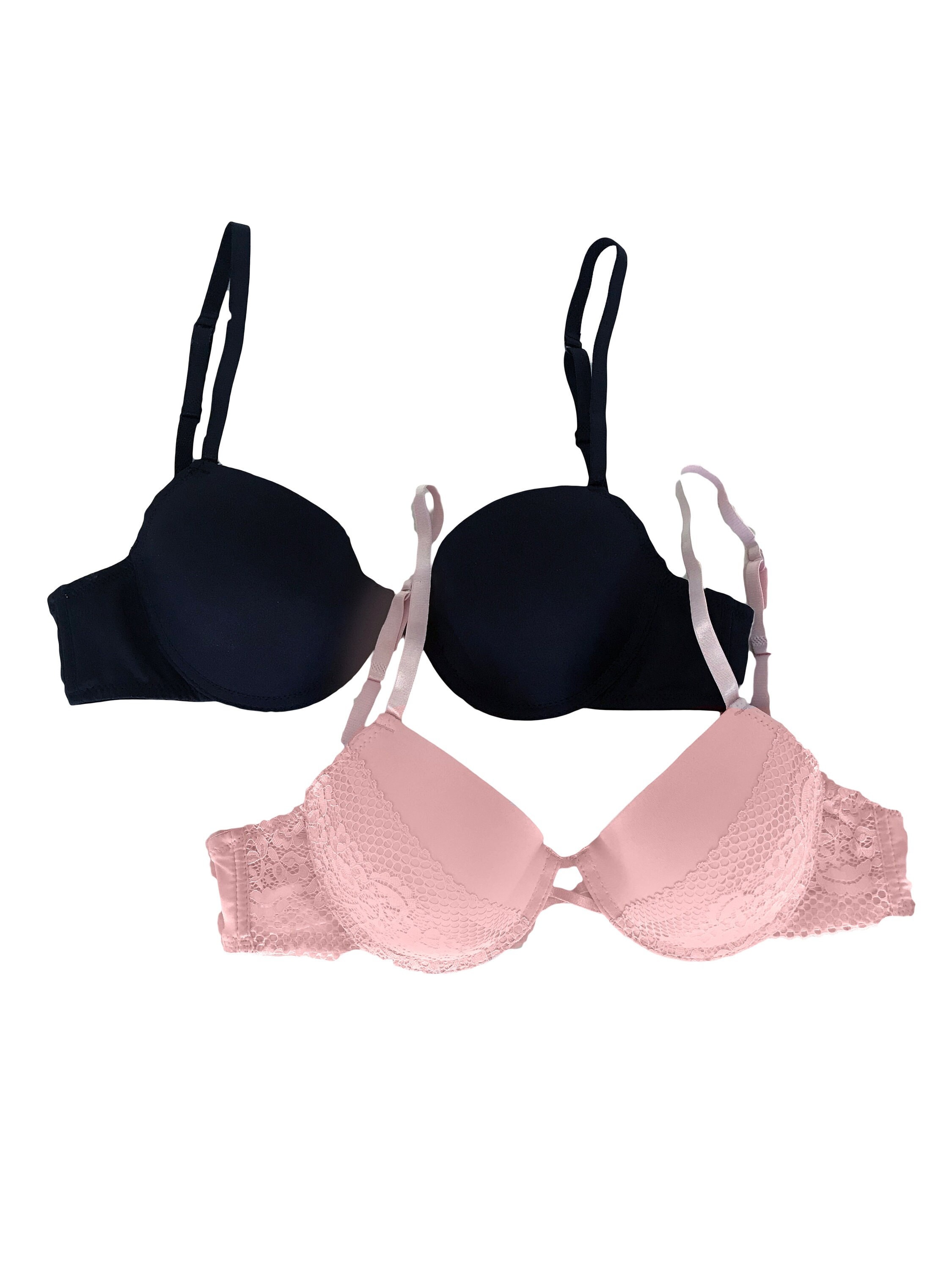 BCBGeneration Womens 2-Pack Lace Underwire Pushup Bra Push