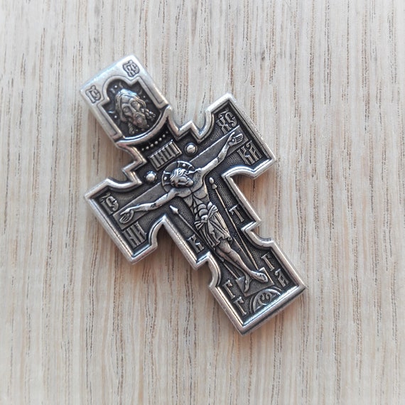 Unique Handcrafted Russian Orthodox Cross|Orthodox Christian Jewelry