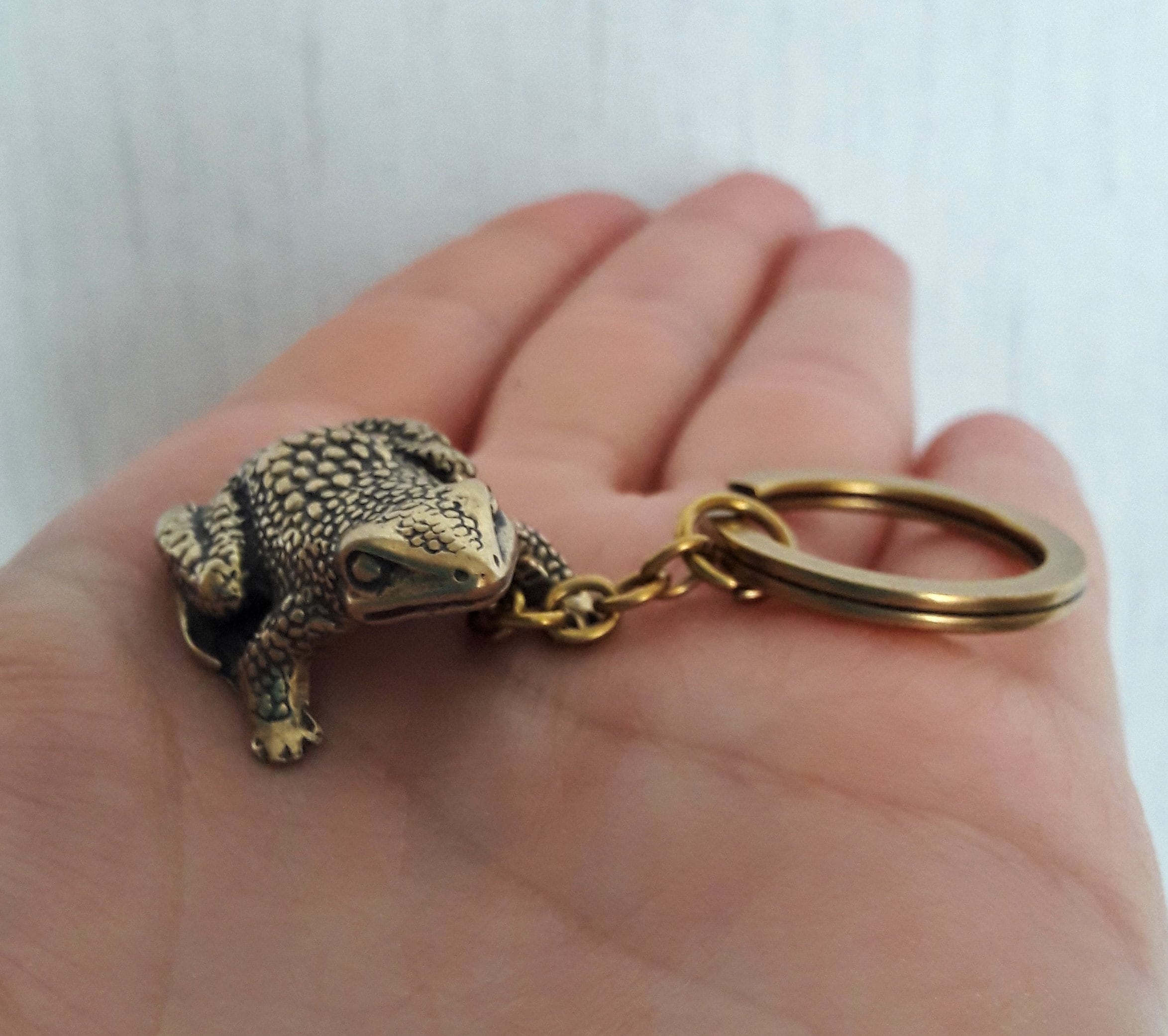 Cute Frog Keychain. Funny Toad Keychain. Accessory Frog. Gift Etsy Canada