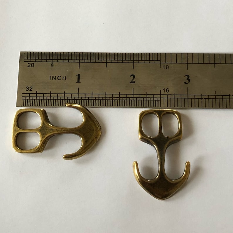 Paracord Bracelet Clasp 10pcs Anchor Hook Clasps for Leather Etsy