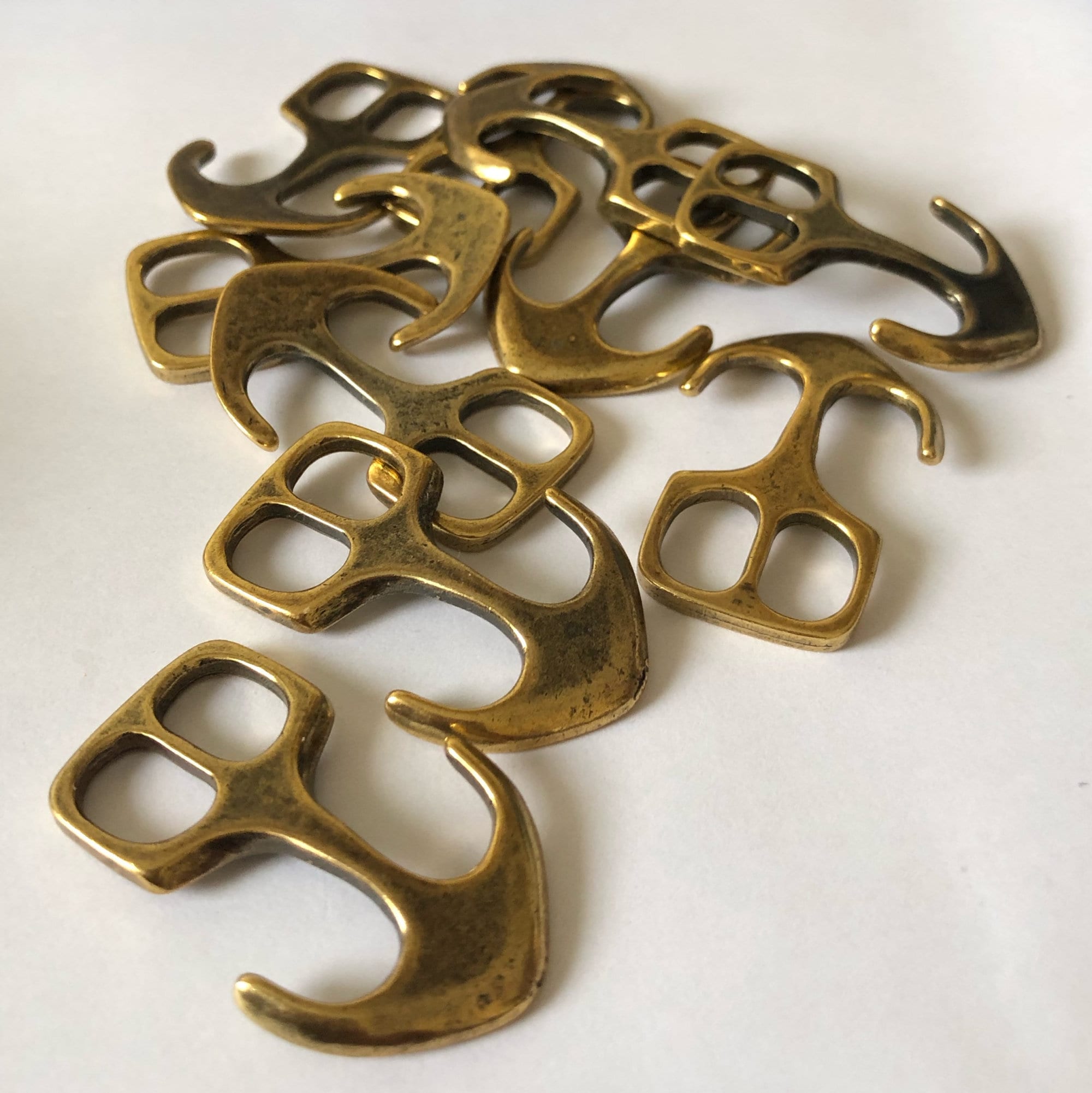 Paracord Bracelet Clasp 10pcs Anchor Hook Clasps for Leather Etsy