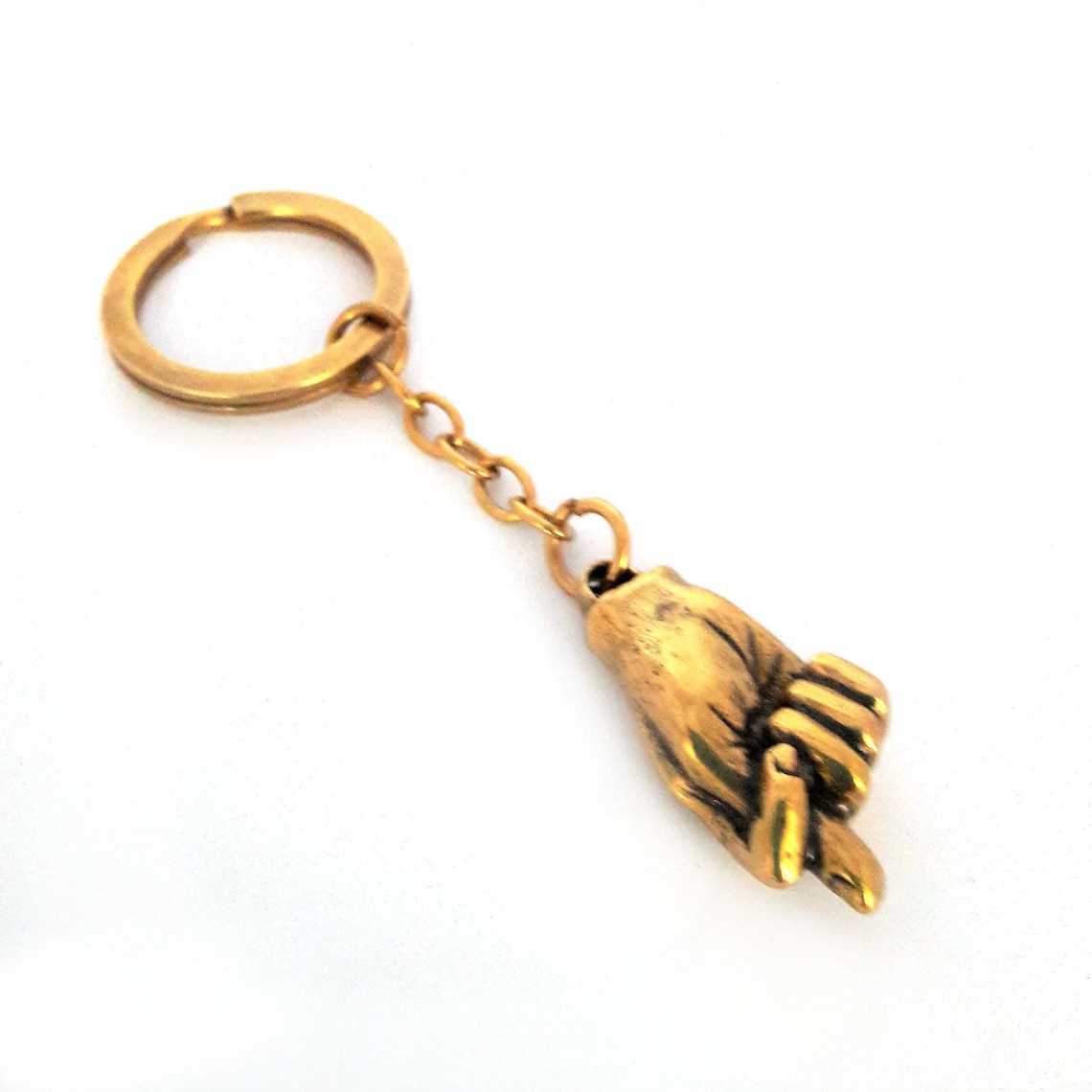 Hand Good Luck Amulet Charm Keychain Mano Figa Talisman Figa - Etsy