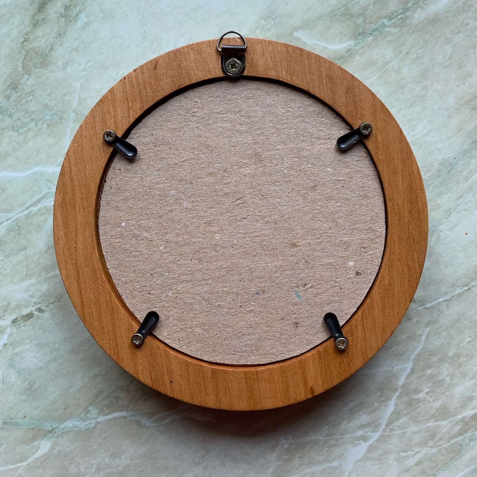 Small Picture Frame Round Photo Frames Decorative Floral Etsy