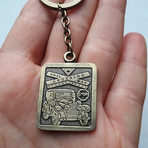 Saint Christopher Keychain for men. Patron of Drivers. Travel Amulet. Bronze Anniversary Gifts for Men. Protector of Travelers Religious