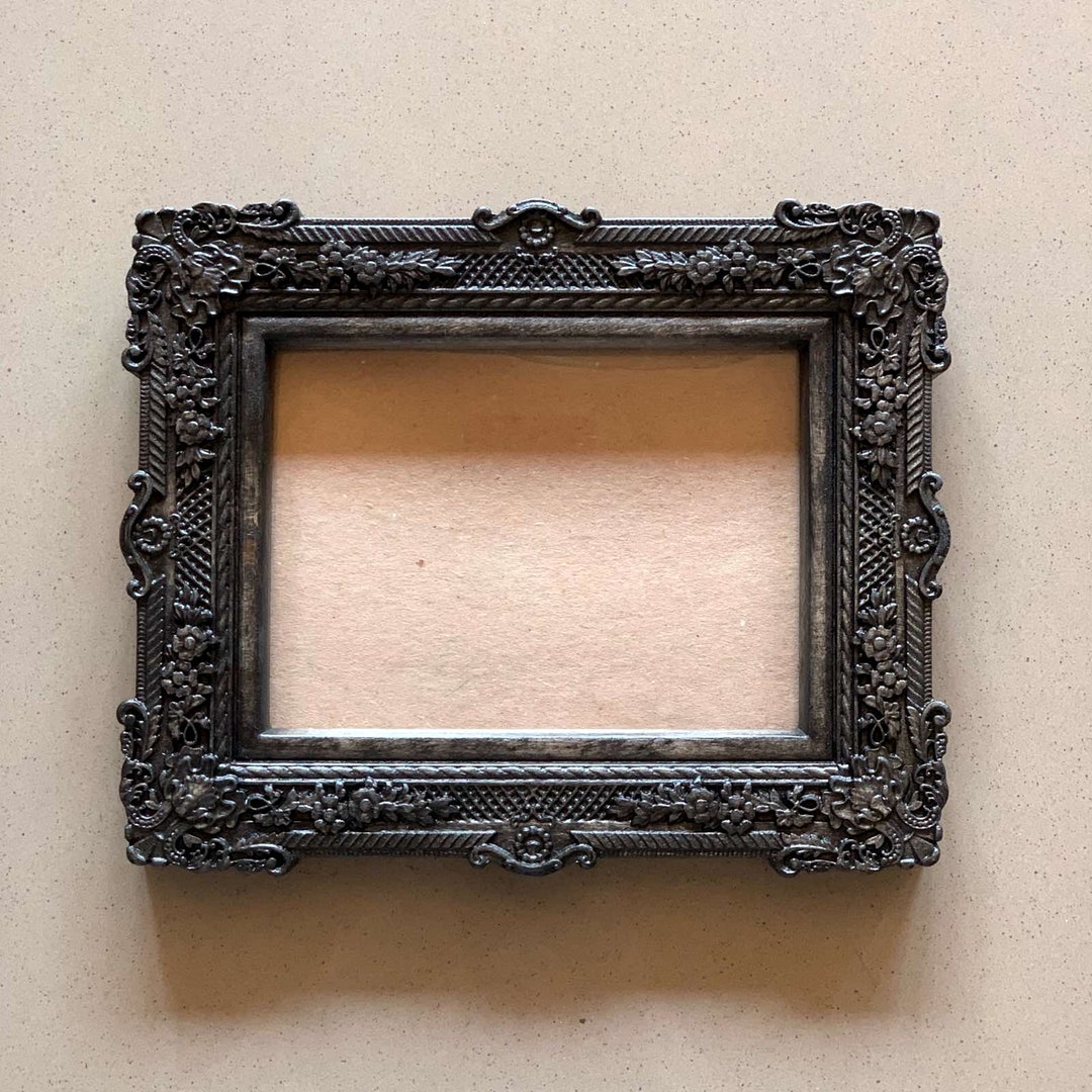 Beautiful Wood Wall Picture Frame. Decorative Square Photo Frame