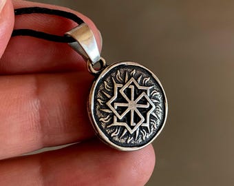 Molvinets slave pendant metal, Protection Amulet Necklace, Pagan Talisman Against Evil, Spiritual Slavic Jewelry