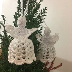 Handmade Angel decorations for Christmas