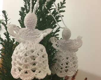 Handmade Angel decorations for Christmas
