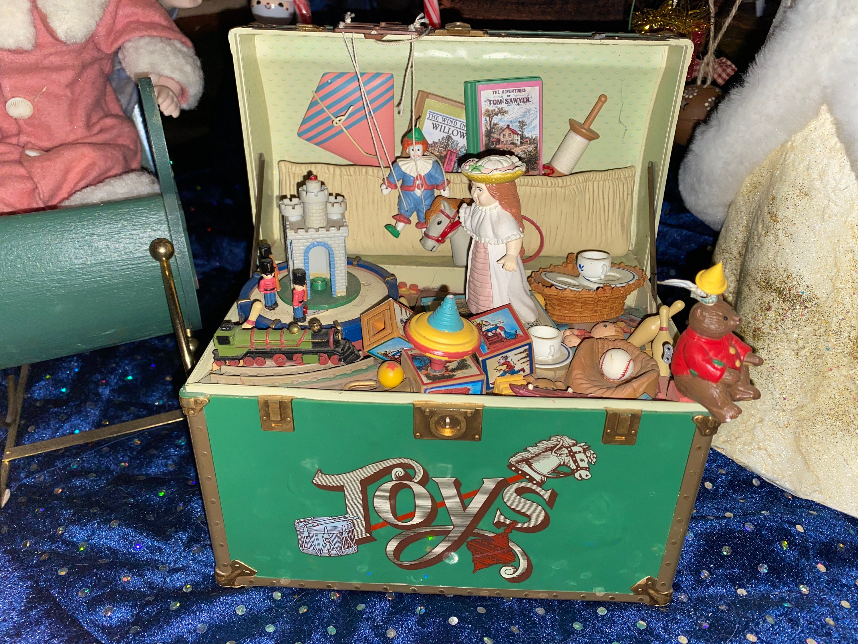 Enesco Toy Box Music Box Etsy