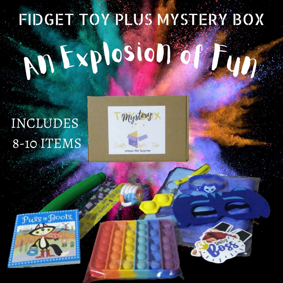 Mystery Fidget Toy Suprise Boxes for Boys and Girls Gifts Etsy
