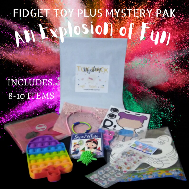 Mystery Fidget Toy Suprise Boxes for Boys and Girls Gifts Etsy
