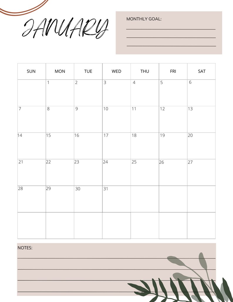 2024 Planner, Printable 2024 Planner, Downloadable Planner, Printable