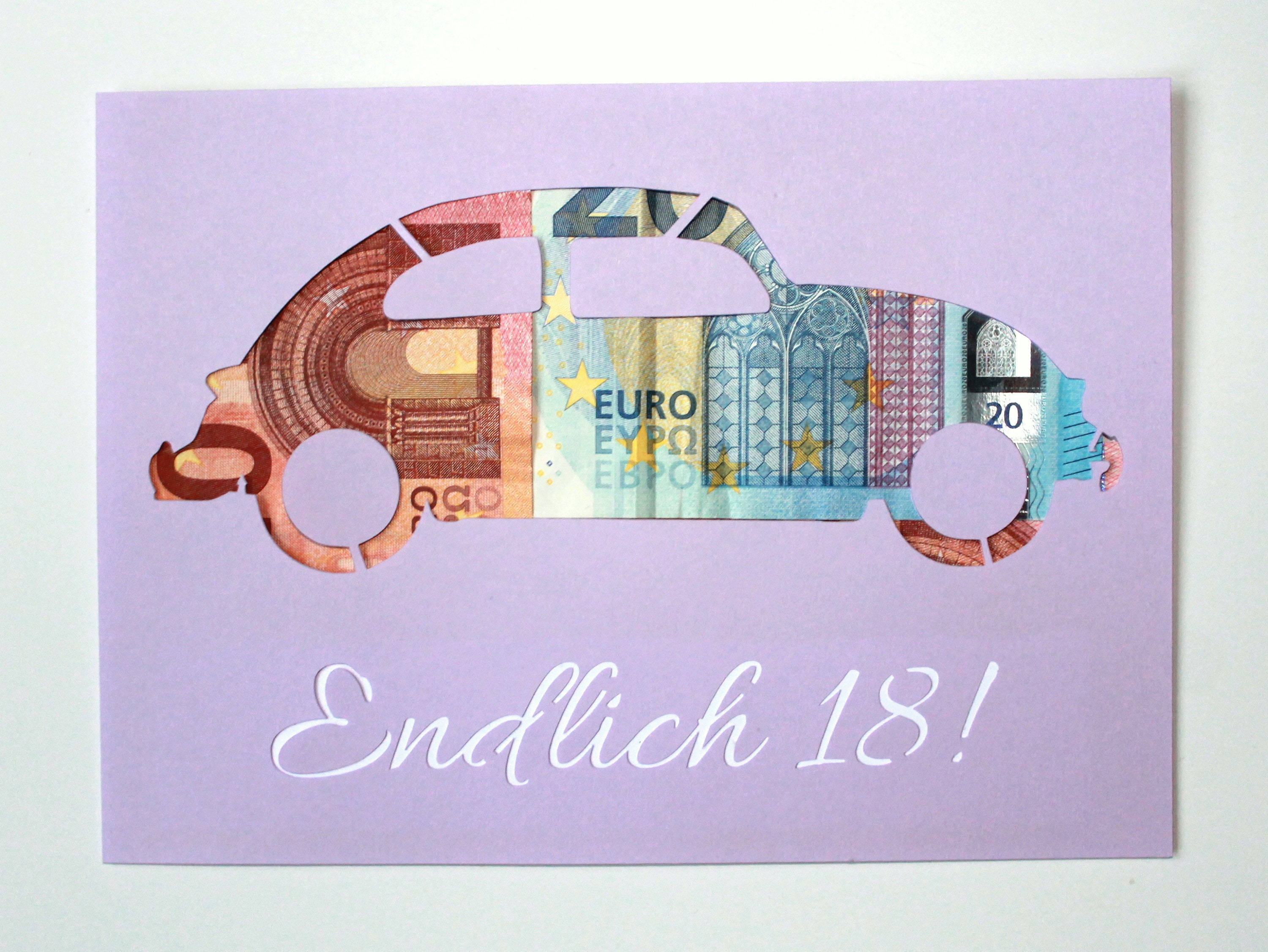 Geldgeschenk Endlich 18 Führerschein Geburtstag Geschenk Etsy