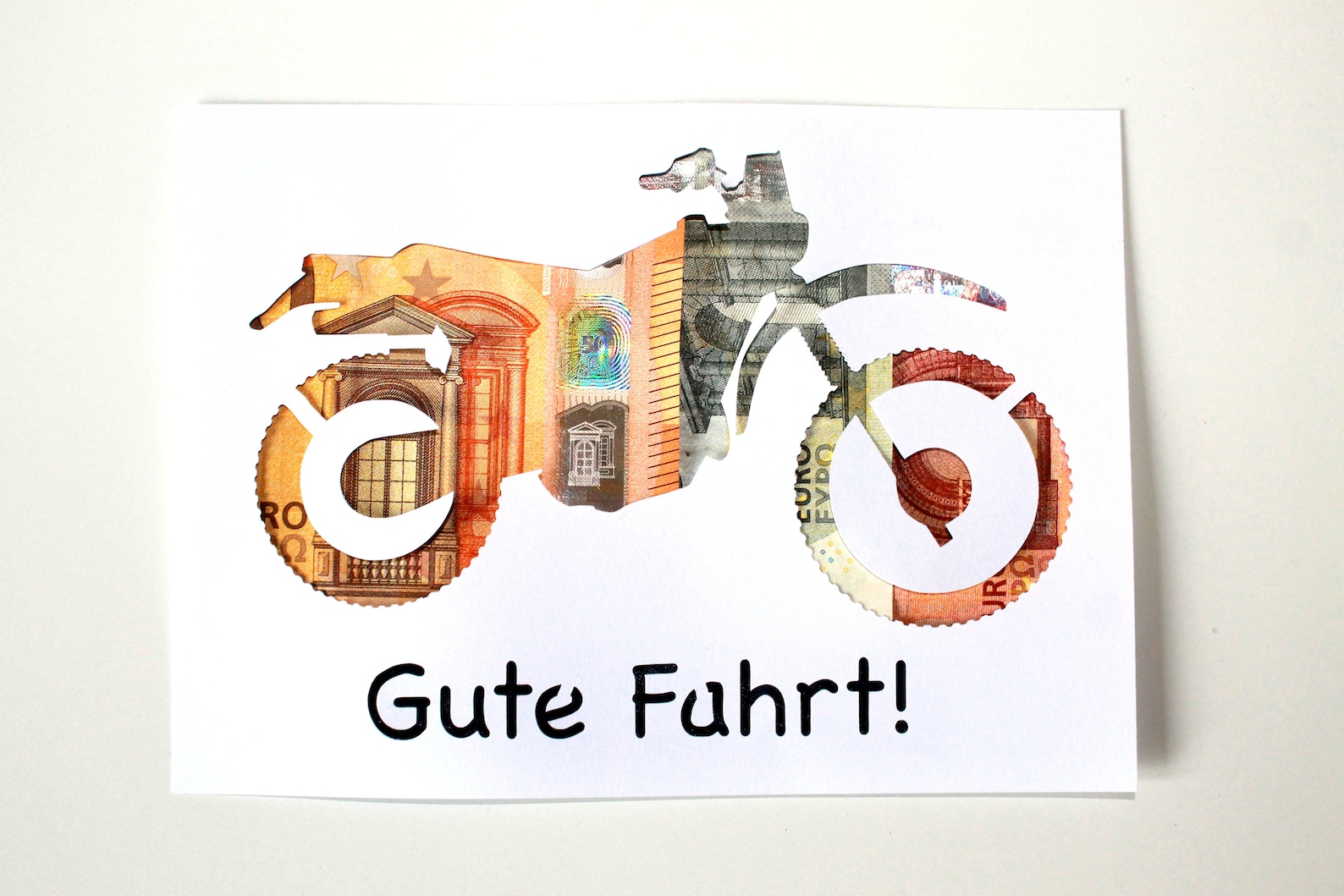 Geldgeschenk zum Führerschein Motorrad runde oder 18. Etsy