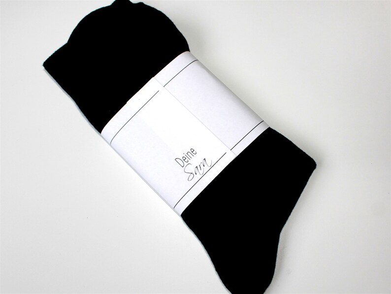 Wedding socks for the groom against cold feet with name groom gift image 4