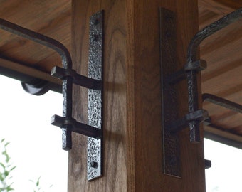 wrought iron plant hooks