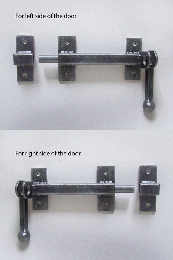 Deslizador de puerta, gancho de puerta, pestillo de puerta, cerradura de  puerta (15 cm) - Wood, Tools & Deco