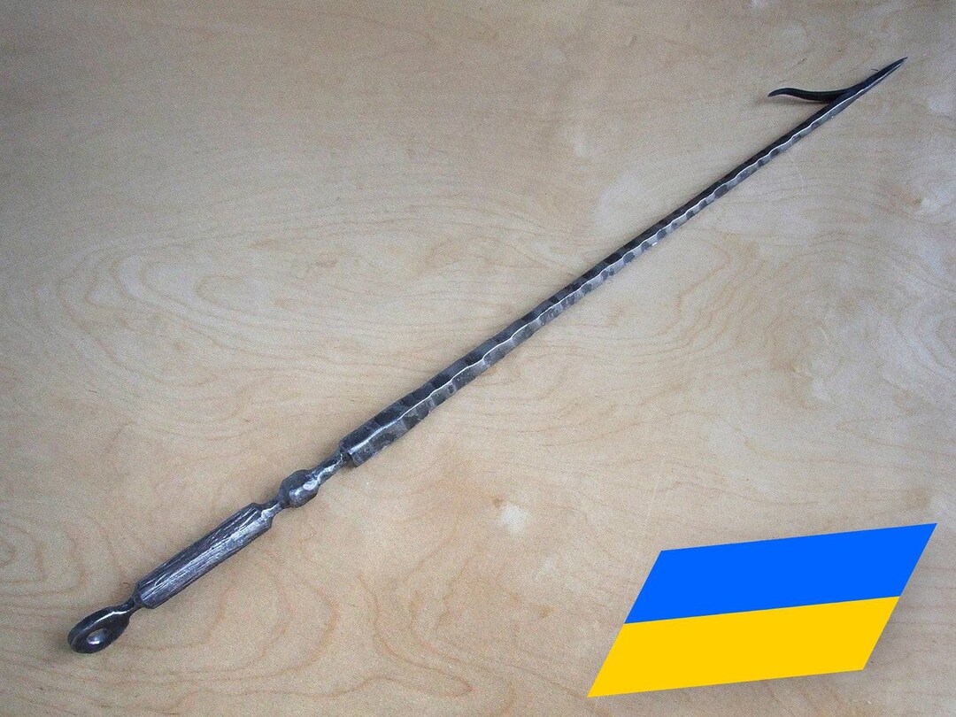 Blacksmith Made Hand Fire Poker for Home Outdoor Etsy Canada