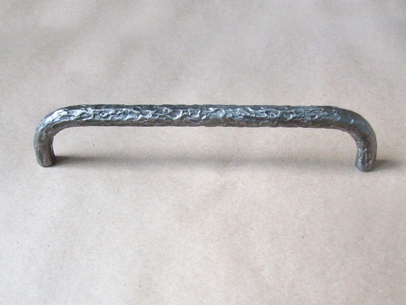 Hand Forged Drawer Pulls Knobs Hammered Wrought Image 0