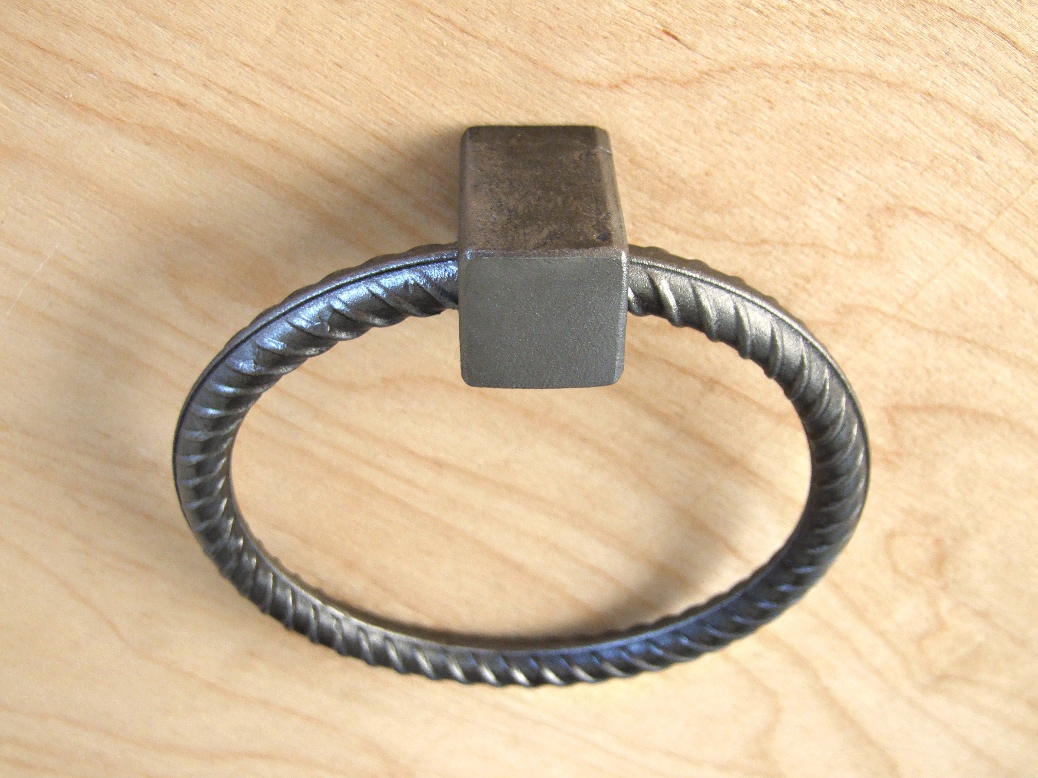 Hand Crafted Steel Rebar Handles Pulls Kitchen Etsy