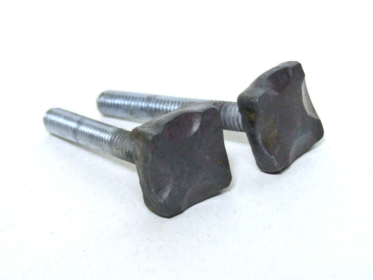 Big decorative bolts with hand heads woodworking Steel Etsy