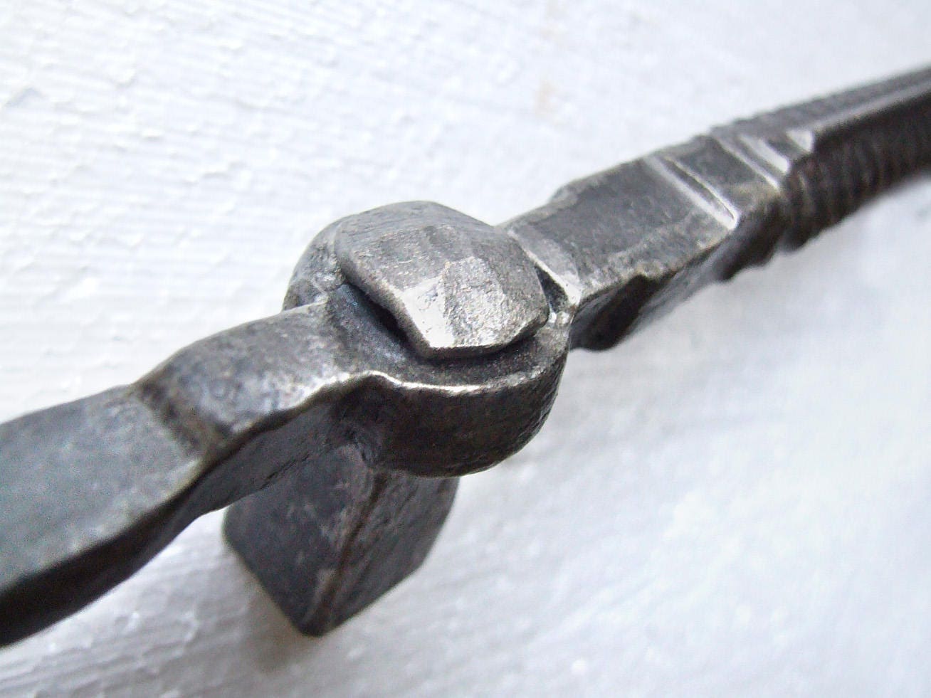 Big hand steel rebar door pulls handles Large farmhouse Etsy