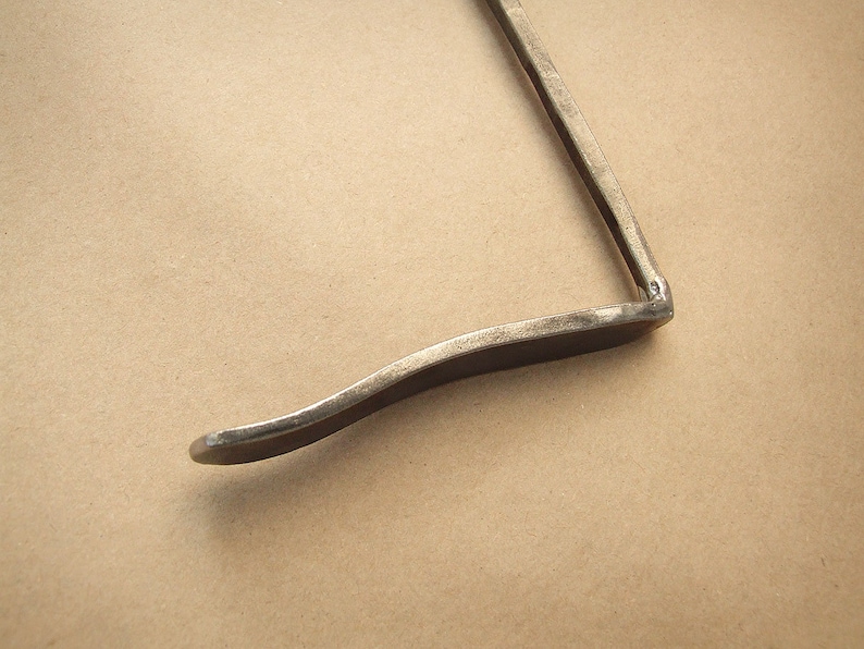 Blacksmith Made Hand Rebar Metal Fireplace Fire Poker Etsy