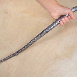 Large hand forged rebar barn door pulls knobs handles Massive blacksmith made industrial rustic farmhouse door pull handle kitchen hardware