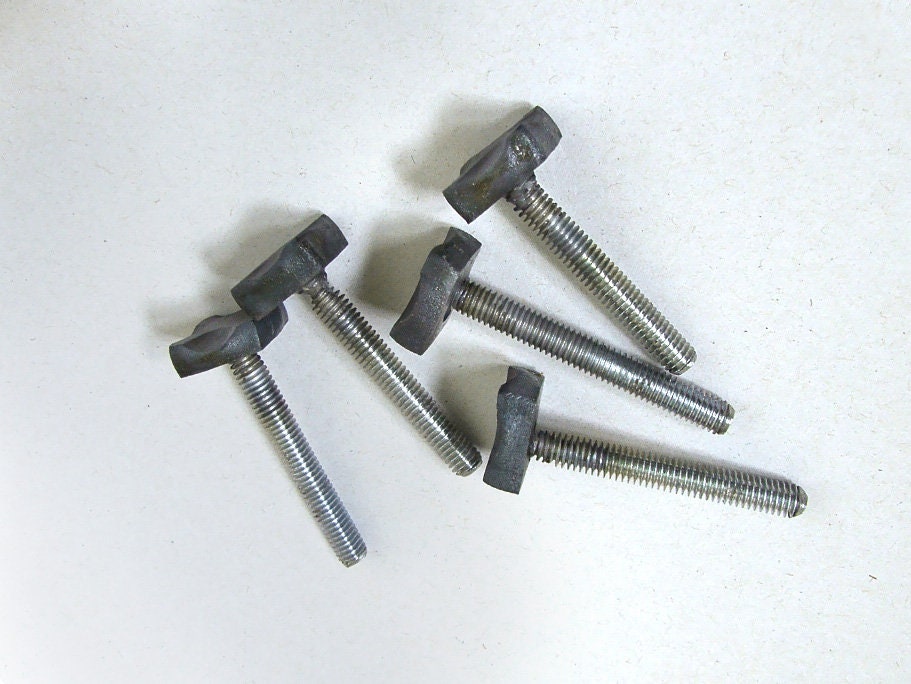 Big decorative bolts with hand heads woodworking Steel Etsy