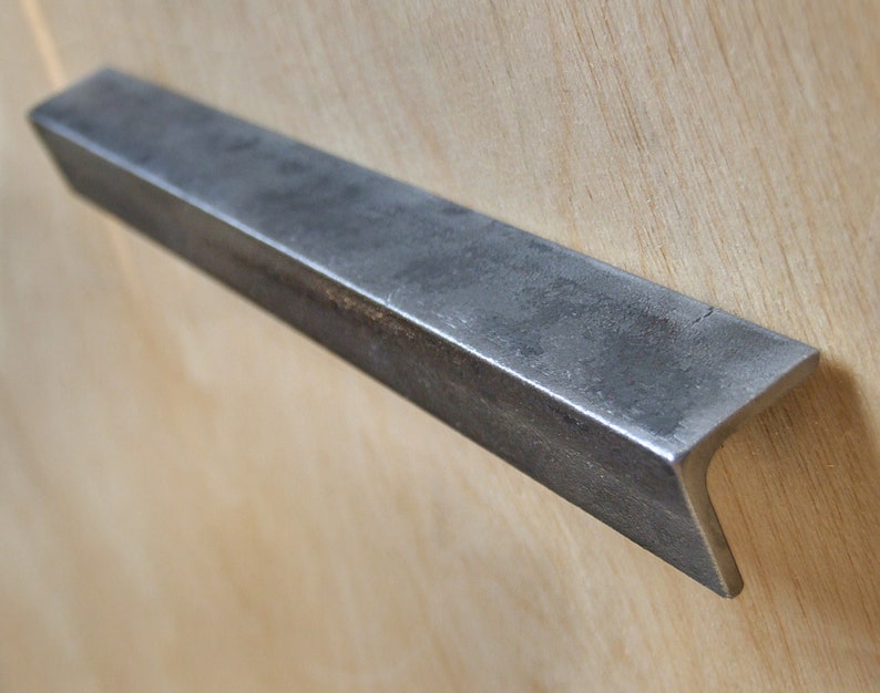 Simple Industrial Drawer Pulls Knobs Handles Rustic Modern Etsy