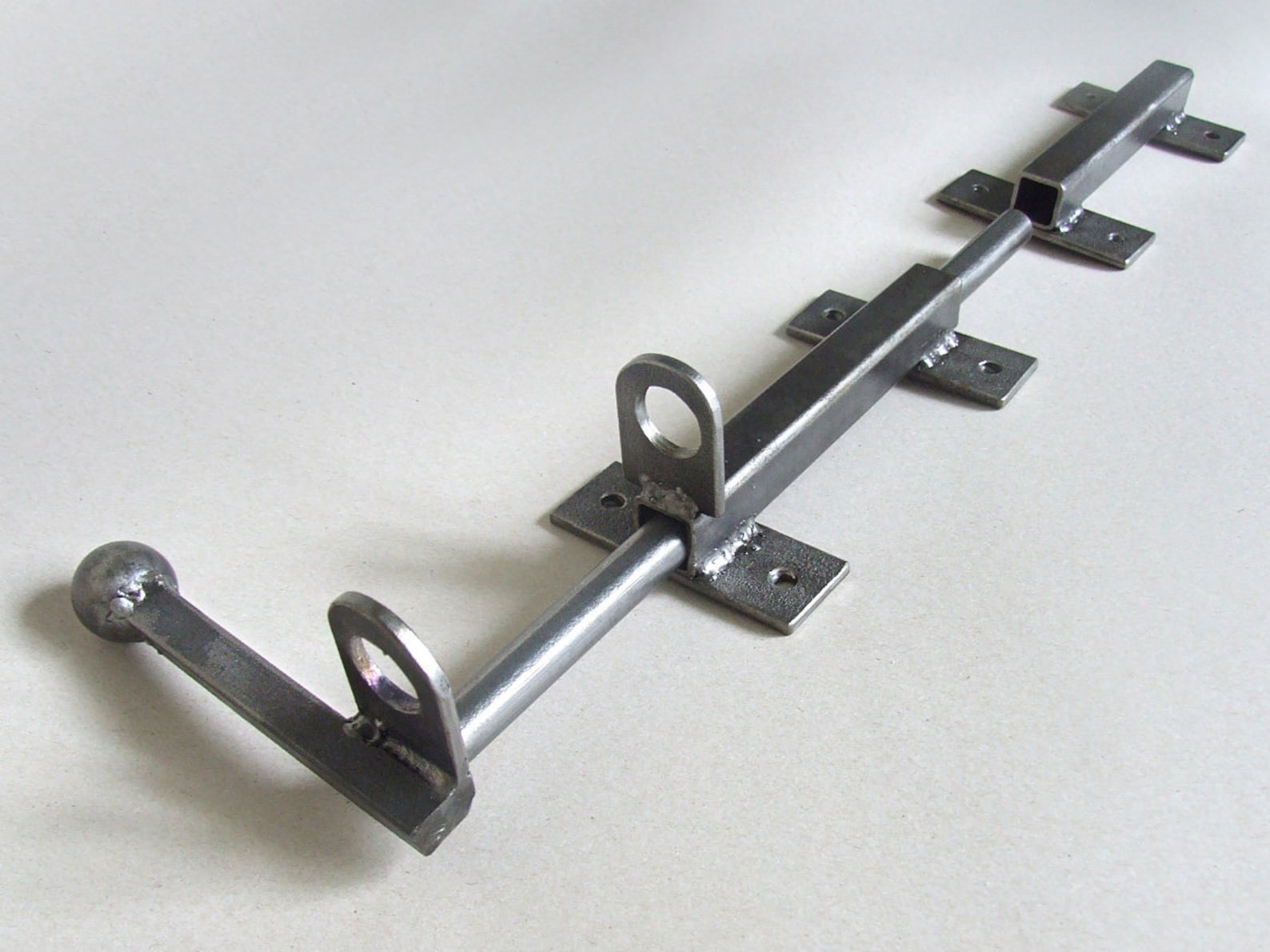Industrial Handcrafted Double Barn Door Latch for Craft Etsy