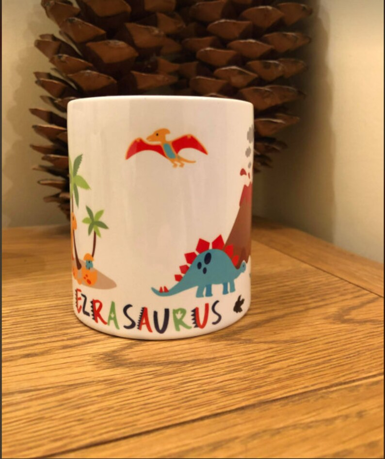 Personalised Dinosaur Money Box Etsy