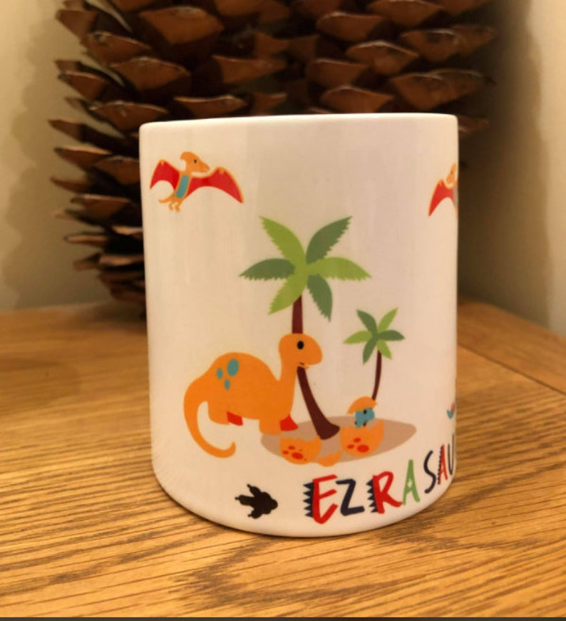 Personalised Dinosaur Money Box Etsy