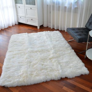 Teppich Aus Langen Wollfaden