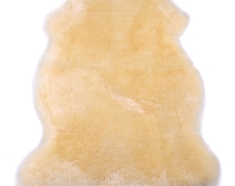 Naturasan medizinisch gegerbtes Merino Schaffell Teppich, auf 2-3 cm geschoren, Medical Relugan Sheepskin, Schafsfell, Lammfell, Kinderwagen