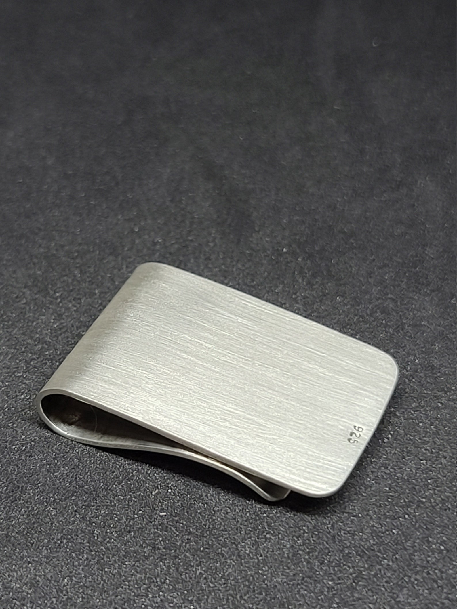 Sterling Silver Money Clip 925 Silverhand Made minimalist Etsy