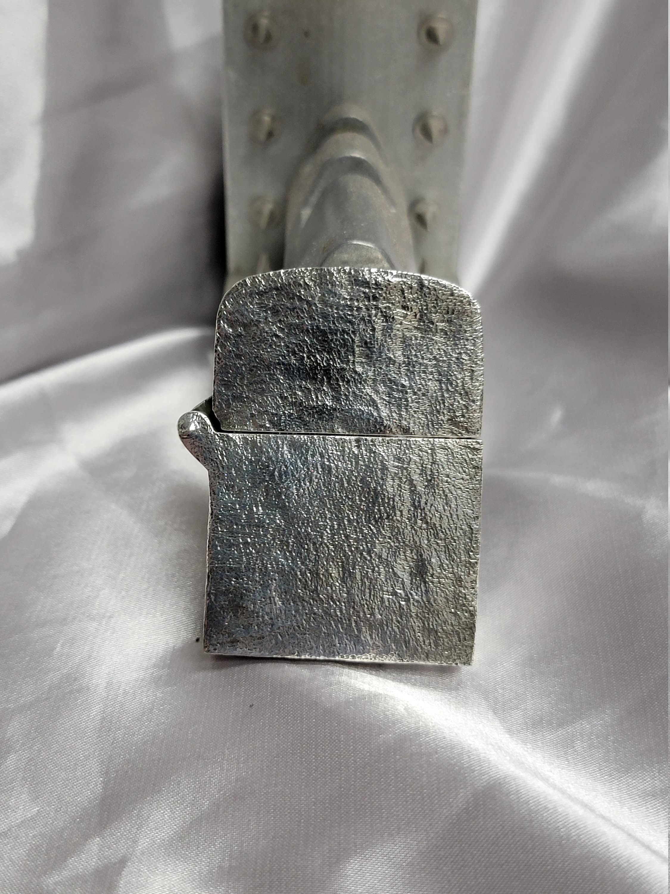 Sterling Silver. 925 Zippo Lighter Case Patina Darkened - Etsy