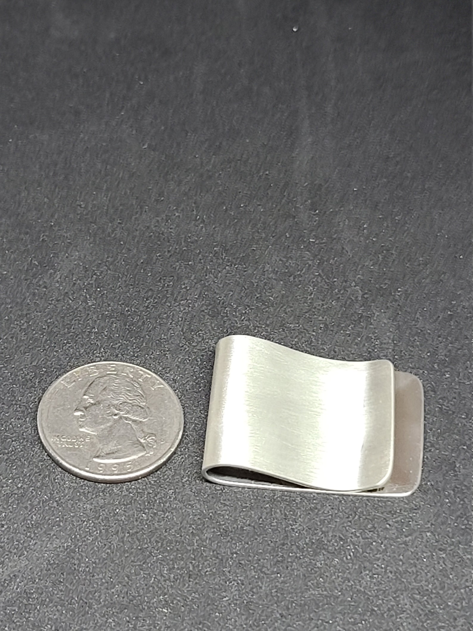 Sterling Silver Money Clip 925 Silverhand Made minimalist Etsy