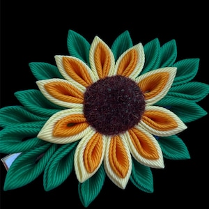 Sunflower Hair Clip