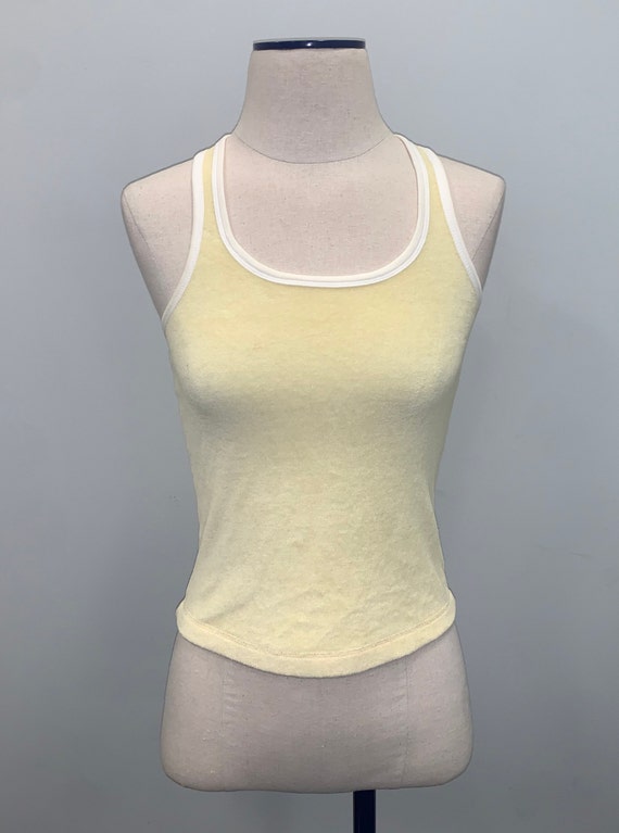 yellow guess top