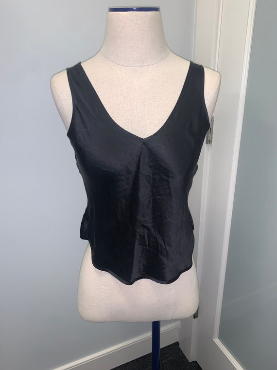 Black Silk Tank